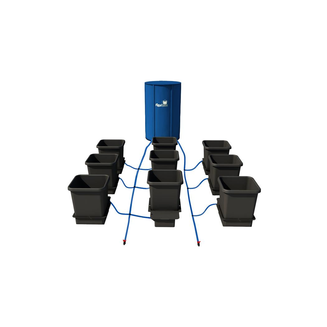 AutoPot Gravity‑Fed Self‑Watering Hydroponic Kit – 15 L Pots (Tank Optional)