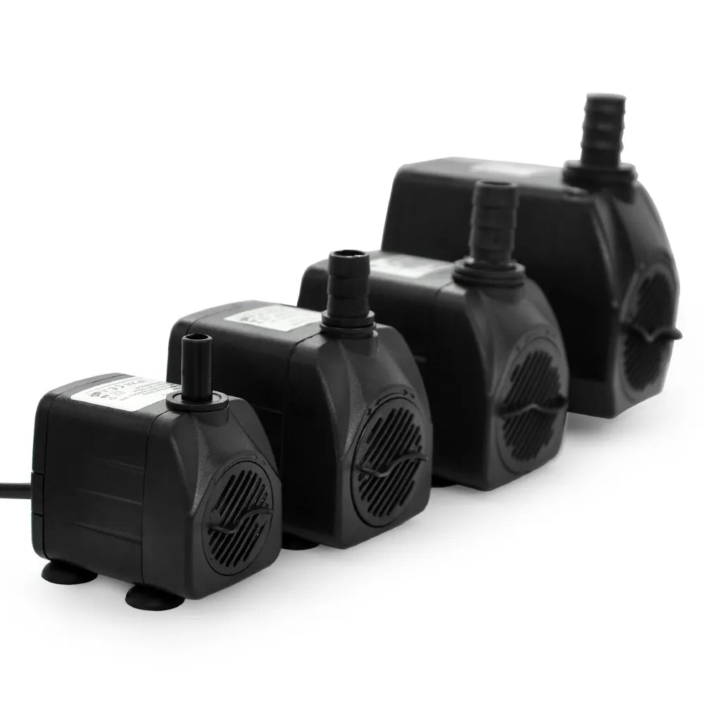 High-Efficiency Submersible Water Pumps for Aquariums, Hydroponics, and Water Fountains