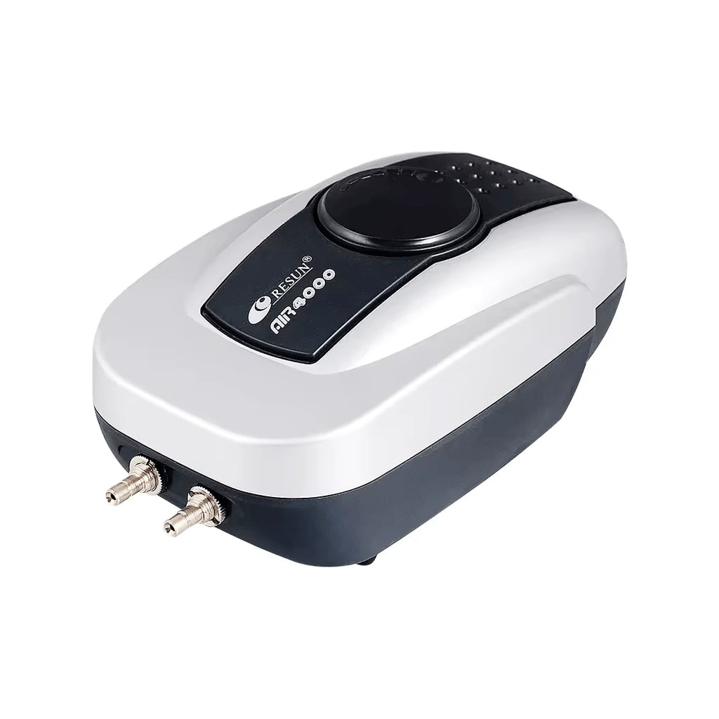 Air pump with Resun branding on a white background