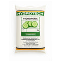 Hygrotech hydroponic product packaging with cucumbers on a white background