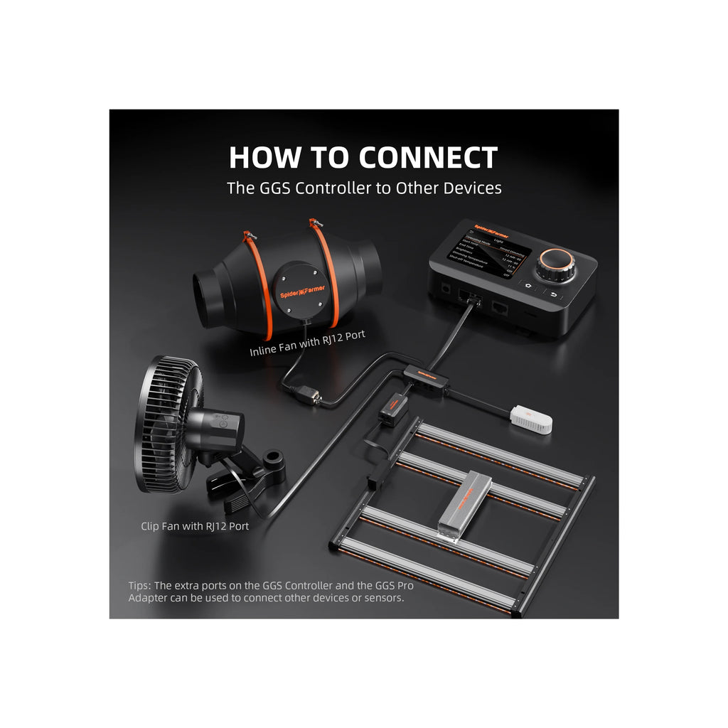 Spider Farmer GGS controller connection diagram