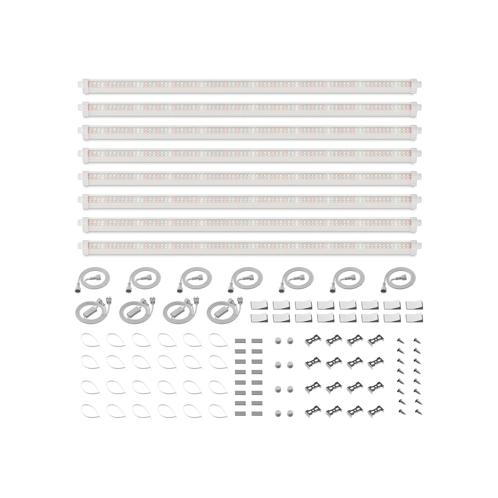 Spider Farmer GlowBar 90 cm LED grow light strips, pack of 8