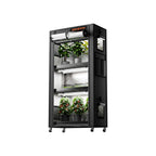Spider Farmer plant stand with grow lights, 70 x 35 x 150 cm