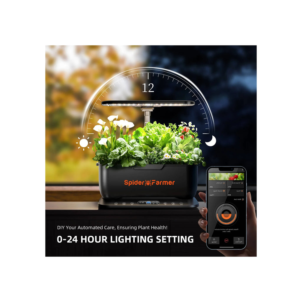 Spider Farmer SmartG12 lighting timer